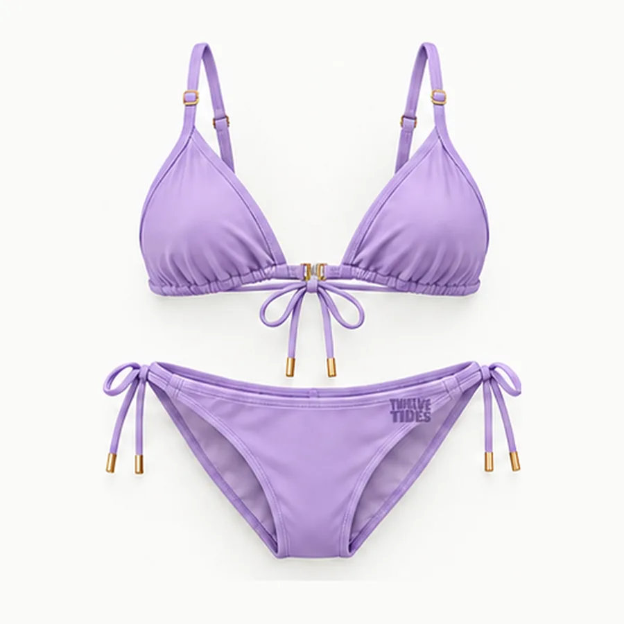 Sol Triangle Bikini, Lilac